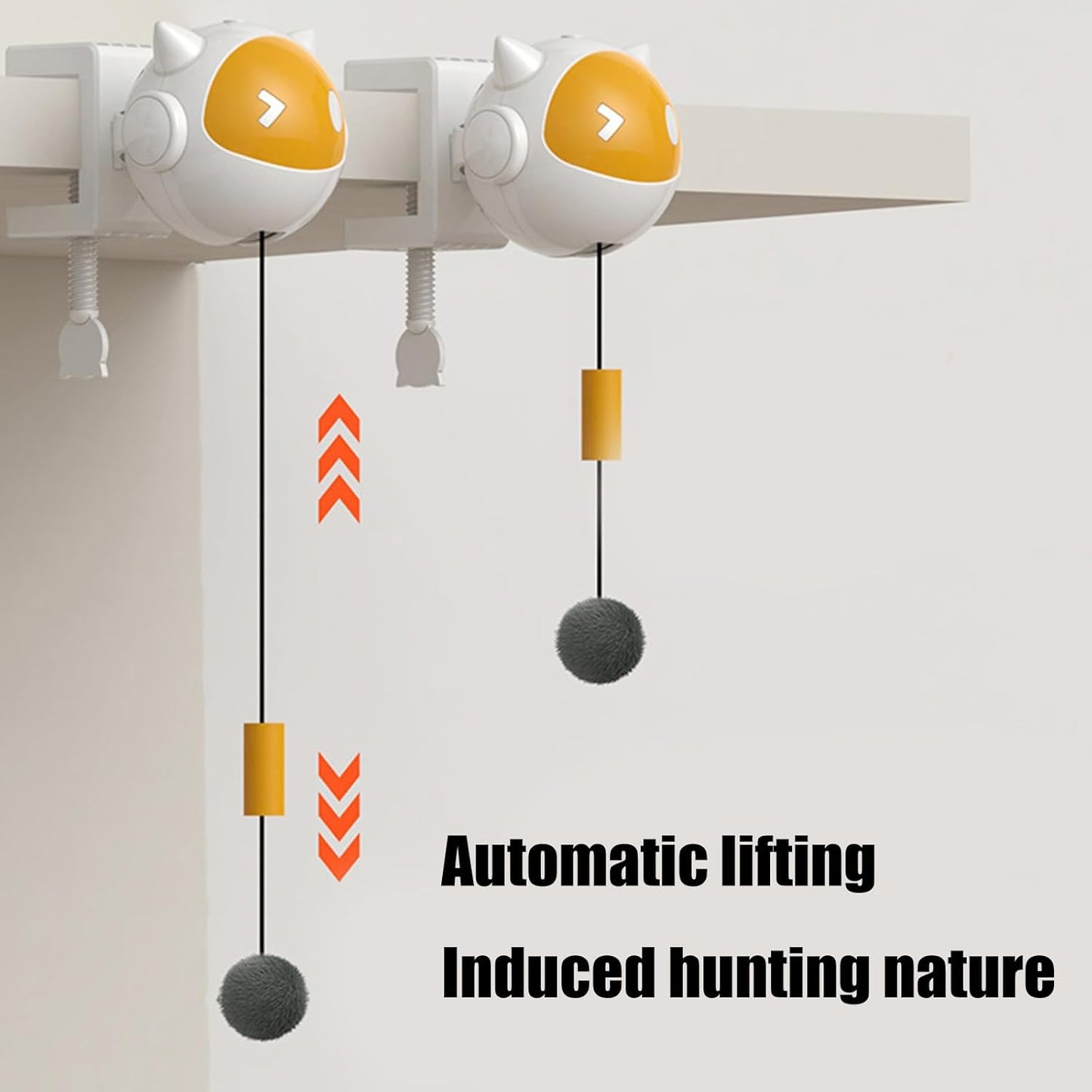 Automatic Cat Teaser Ball - Durable Interactive Toy for Endless Fun & Exercise, Bite-Resistant Design, Easy to Use