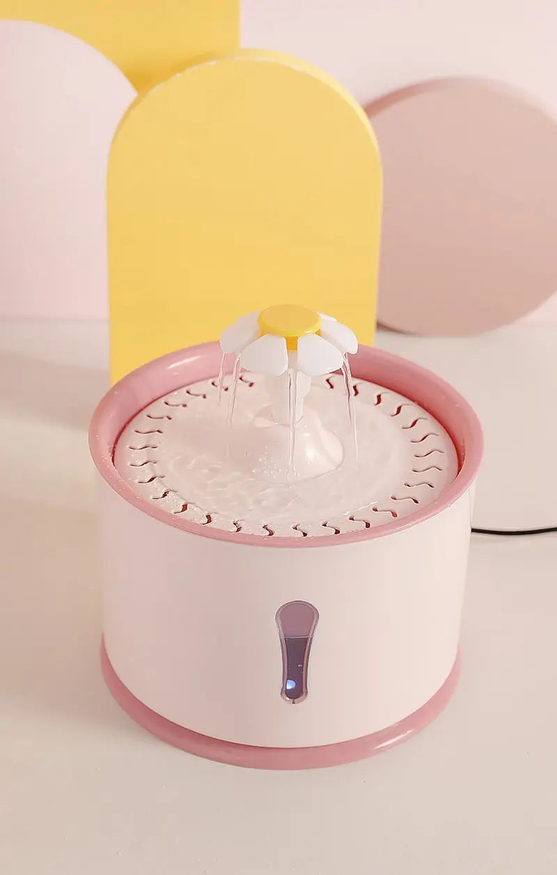 2.4L Cat Water Dispenser | LED Light & Smart Filtration