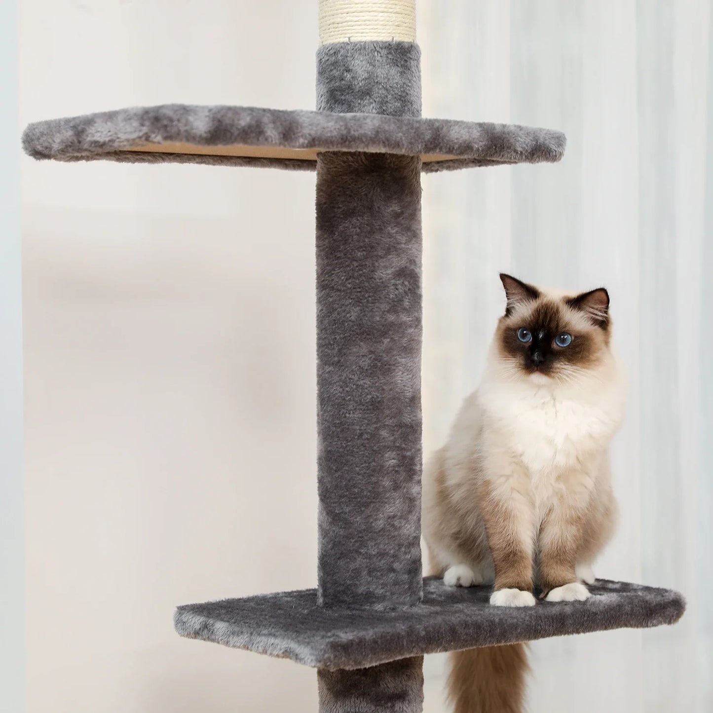 Adjustable Height Cactus Cat Tree