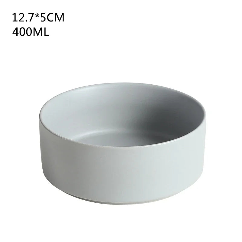 Premium Ceramic Cat Bowl | Wooden Base | Stylish & Functional!