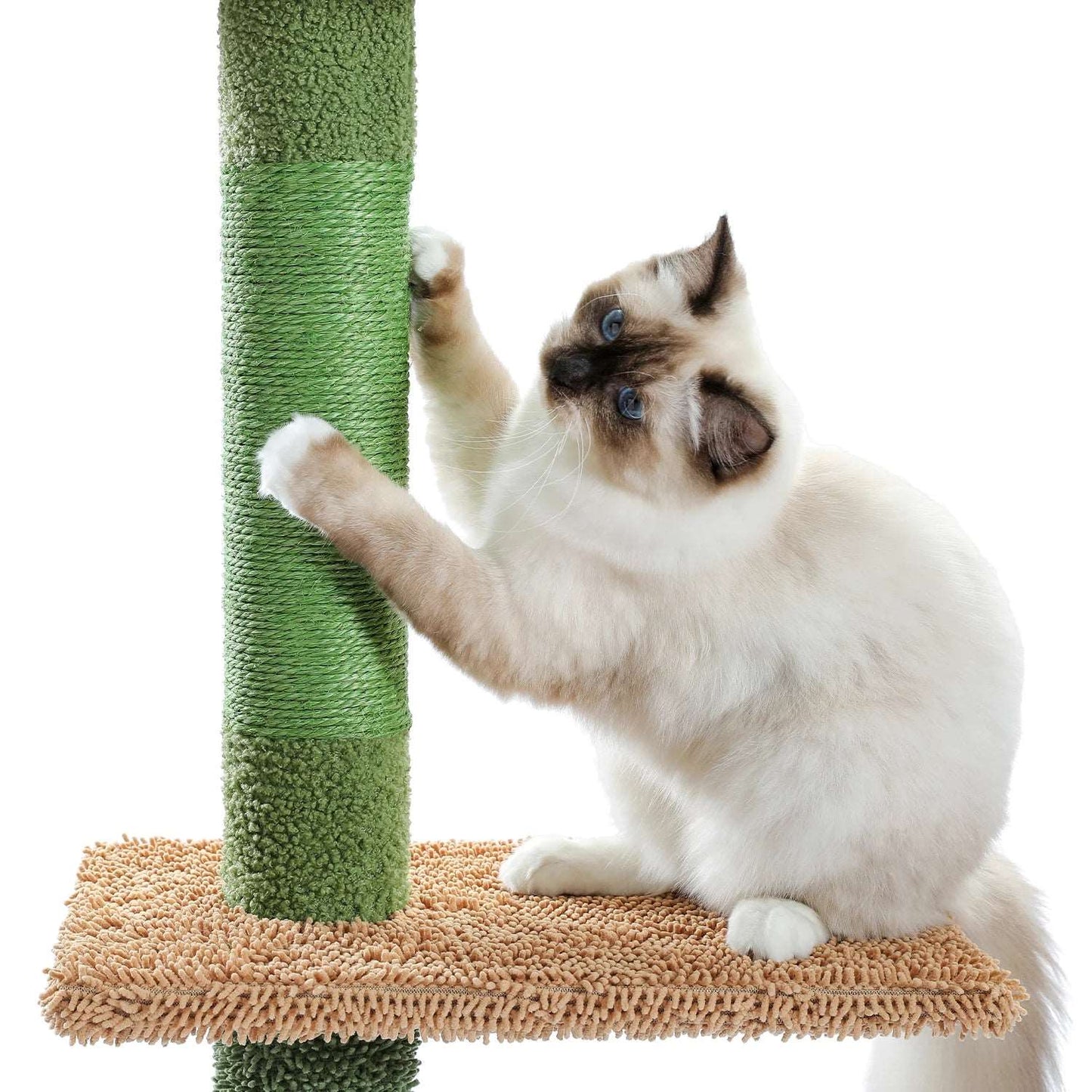 Adjustable Height Cactus Cat Tree