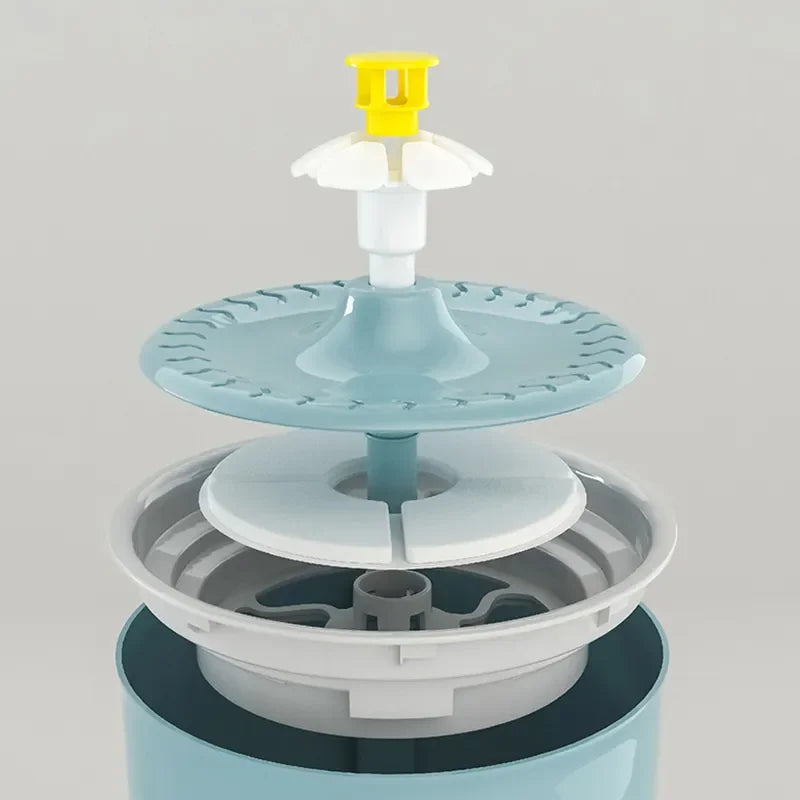2.4L Cat Water Dispenser | LED Light & Smart Filtration