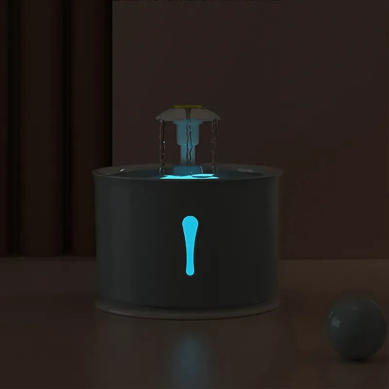 2.4L Cat Water Dispenser | LED Light & Smart Filtration