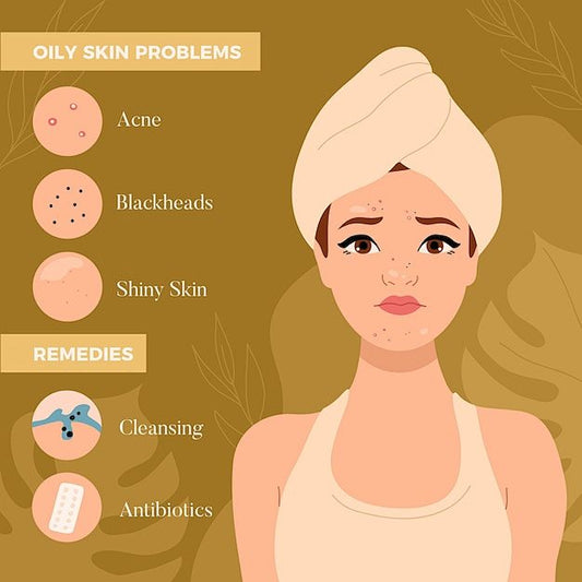Why Does Skin Become Oily, Have Enlarged Pores, and Blackheads?