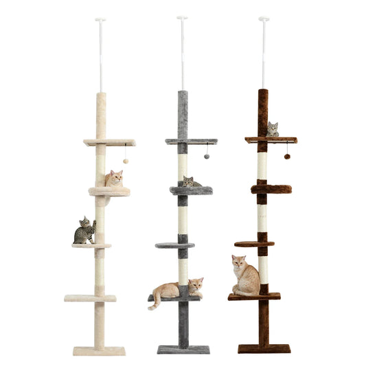 Adjustable Height Cactus Cat Tree