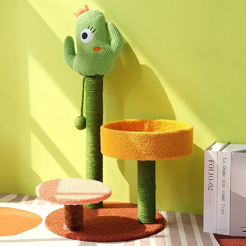 Small Cat Tree | Cactus Style Climbing Frame