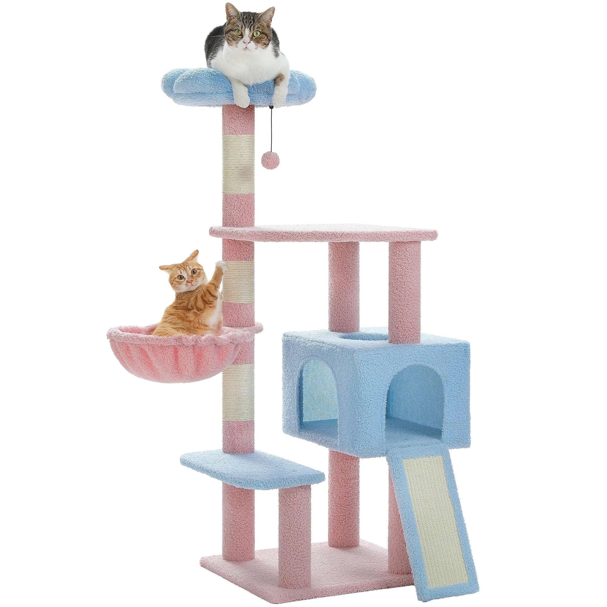 Flower Cat Tree Multi-Level Tower