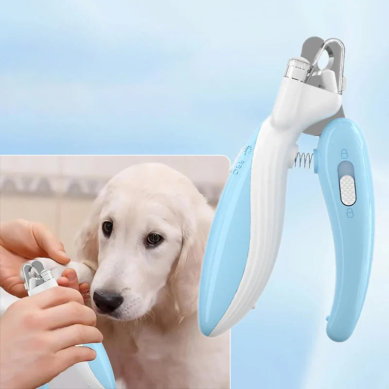 Professional Pet Nail Clippers | LED Illumination & Safe Design