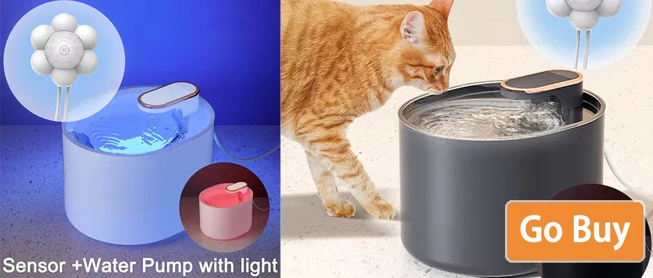 Automatic Cat Water Fountain | Wireless & Quiet Hydration