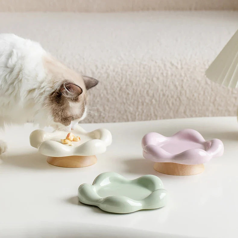 Ceramic Cat Bowl | Elevated Design