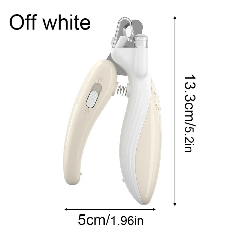 Professional Pet Nail Clippers | LED Illumination & Safe Design