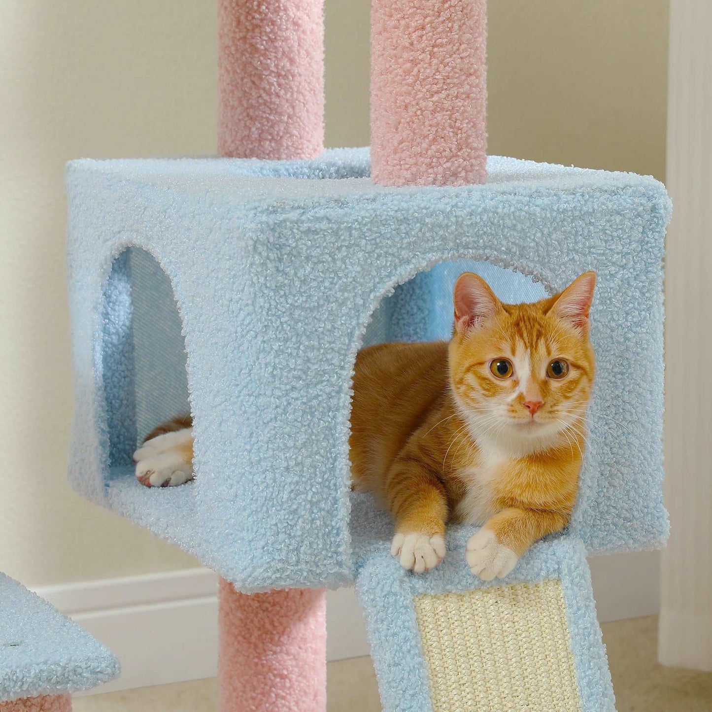 Flower Cat Tree Multi-Level Tower